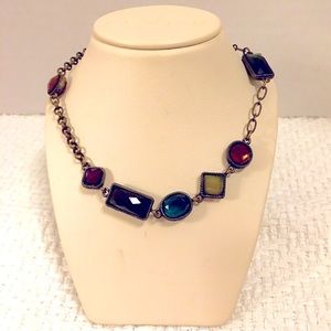 Vintage NR Rhinestone Chain Necklace ☝🏻🥳💃🏻